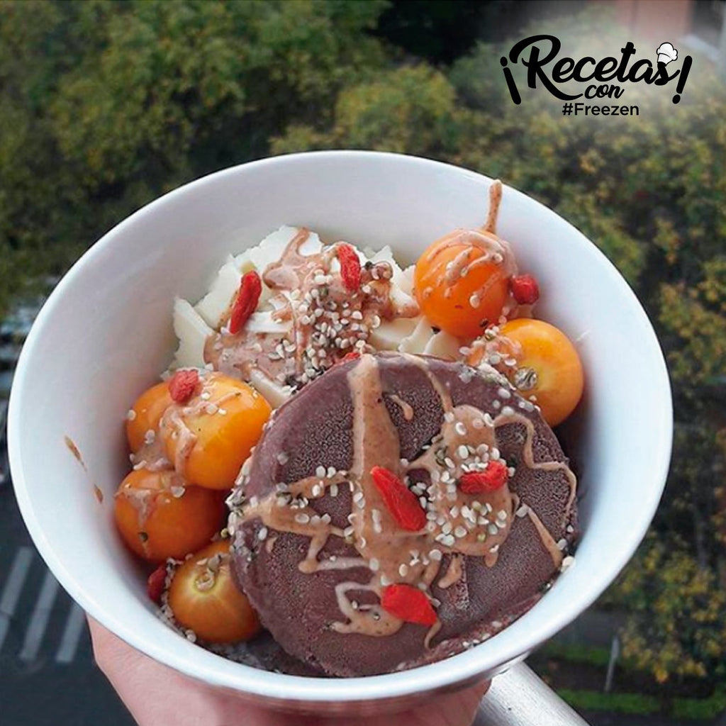 Bowl Nutritivo con Helado de Proteina Chocolate