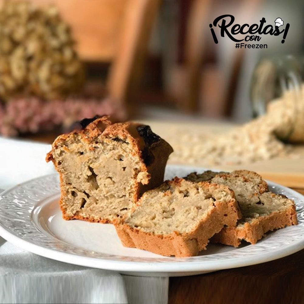 Pan de Banano con Stevia